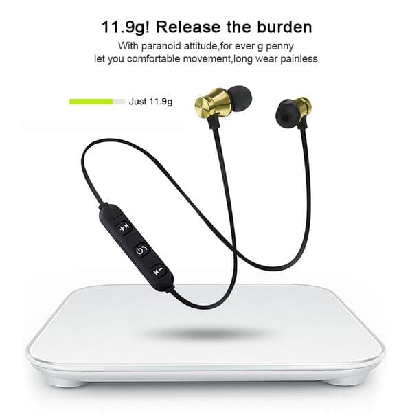 Trådlösa magnetiska Bluetooth-svart