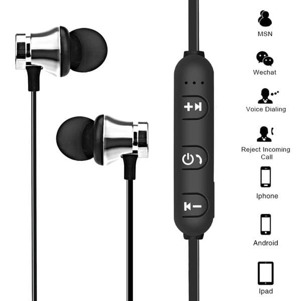 Trådlösa magnetiska Bluetooth-svart