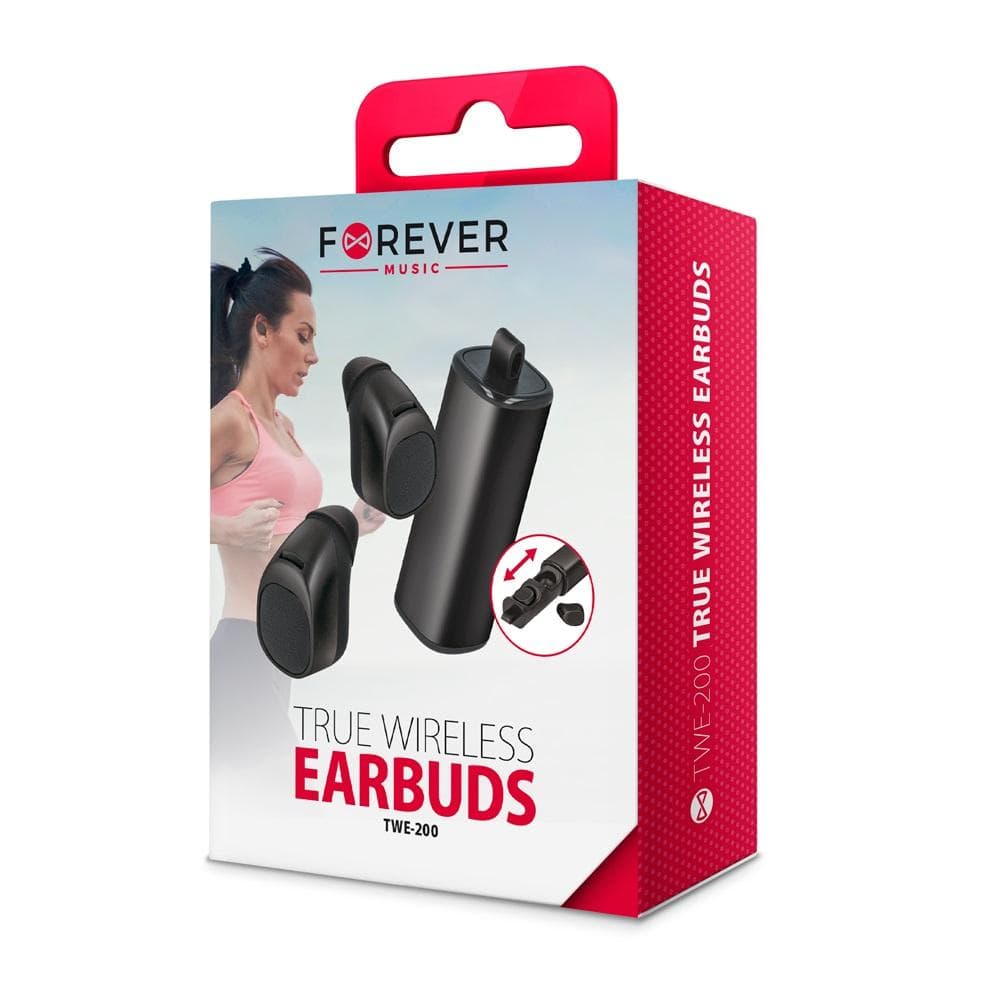 Forever TWS Hörlurar, Earpods, Touchfuktion