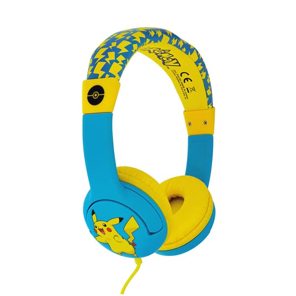 POKEMON Hörlur Junior On-Ear 85dB Pikachu
