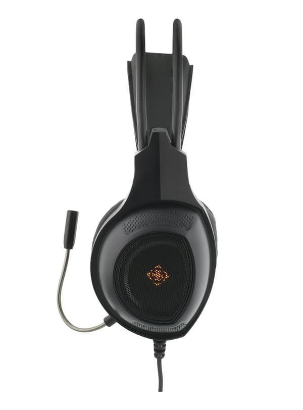 DH210 Stereo headset 2x3.5 mm connectors 40 mm drivers, LED