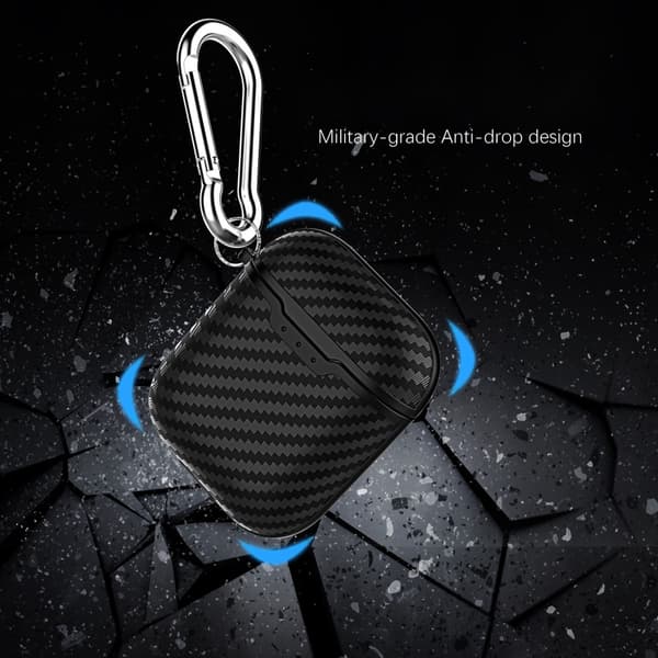 Carbon Case Apple AirPods Black