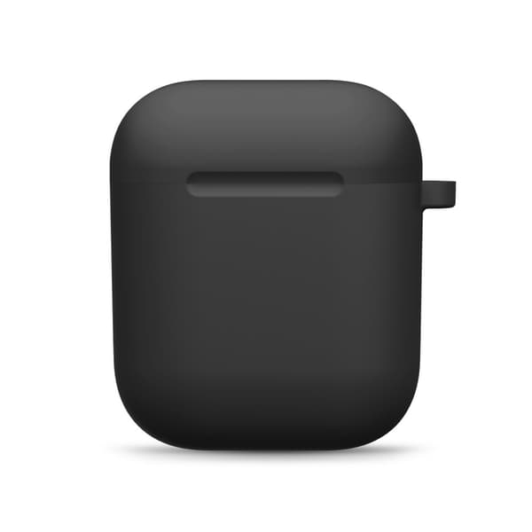 Silikonskal Med Karbinhake Apple AirPods Svart