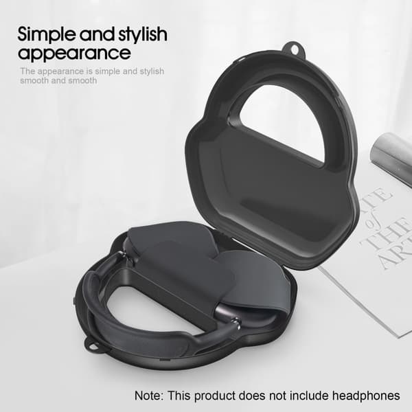 Portable Travel Väska Apple AirPods Max Svart