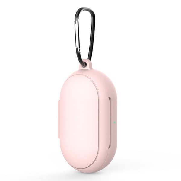 Silikonskal Med Karbinhake Galaxy Buds/Buds Plus Rosa