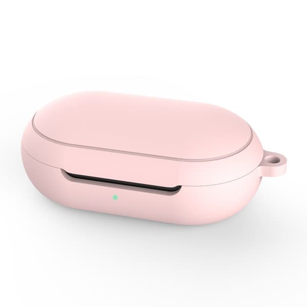 Silikonskal Med Karbinhake Galaxy Buds/Buds Plus Rosa