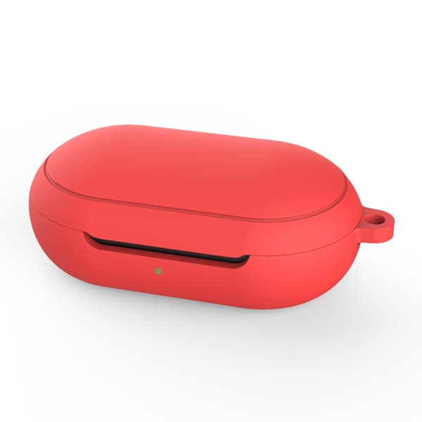 Silikonskal Med Karbinhake Galaxy Buds/Buds Plus Röd