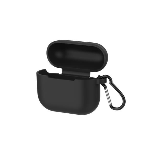 Silikonskal Med Karbinhake AirPods 3 Svart
