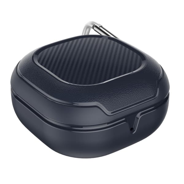 Stöttåligt Skal Med Karbinhake Galaxy Buds Live/Pro Blå