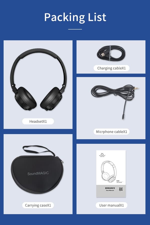SoundMAGIC P23BT On-Ear