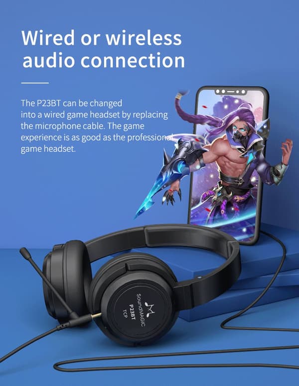 SoundMAGIC P23BT On-Ear
