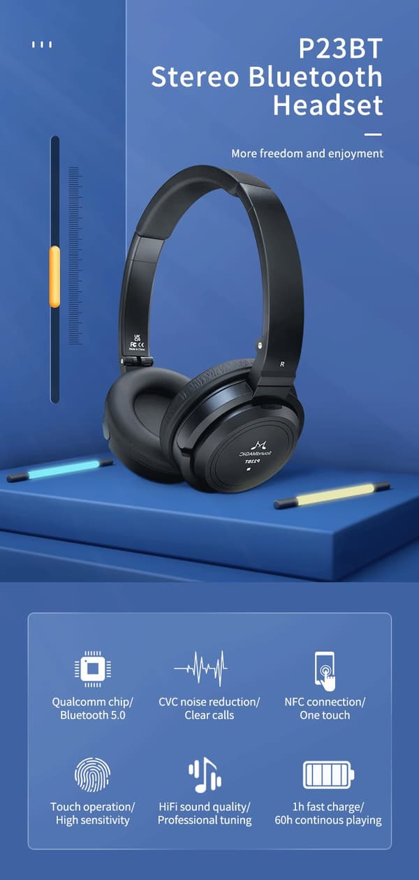 SoundMAGIC P23BT On-Ear