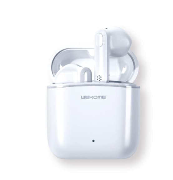 Trådlösa in-ear hörlurar TWS35 med LED-display, vit,Sero