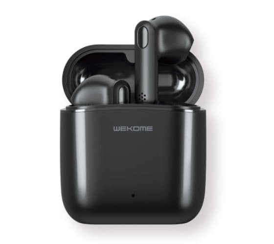 Trådlösa in-ear-hörlurar TWS35 med LED-display, svart, Sero