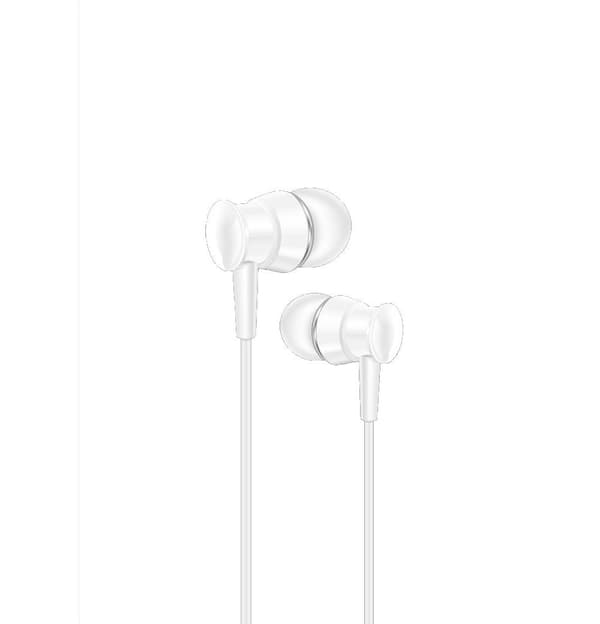 In-Ear Trådbundna Hörlurar/Headset 3,5mm - Vit