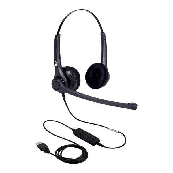 FLEX link USB duo USB-headset  | PC / Mac |