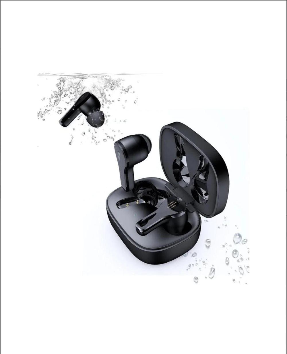 Vattentåliga Trådlösa Hörlurar - S18 True Wireless Svart
