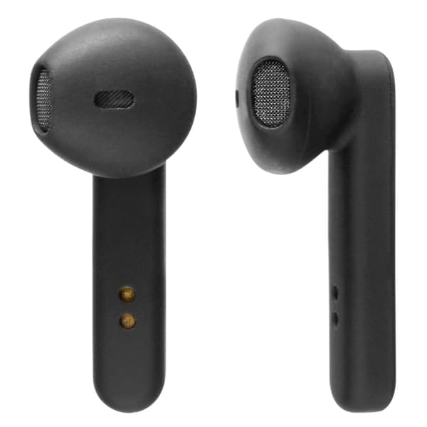 STREETZ True Wireless Stereo headset med ladeenhet - Svart