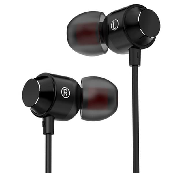 Type-C In-Ear Hörlurar Svart
