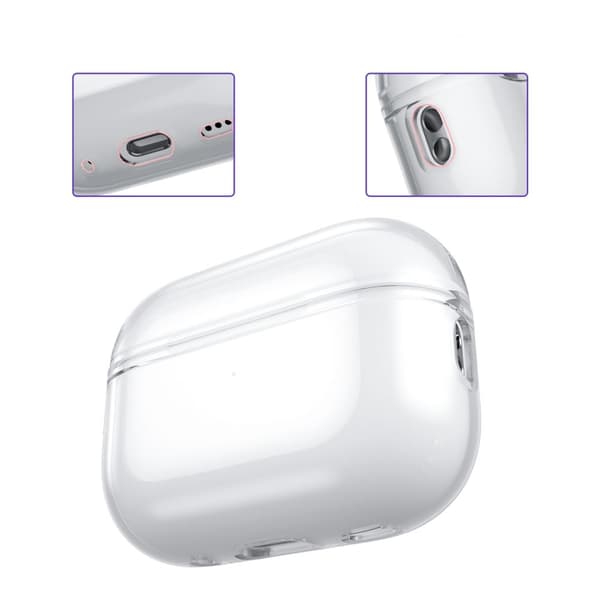 Tech-Protect Airpods Pro 1/2 Skal Flexair - Clear