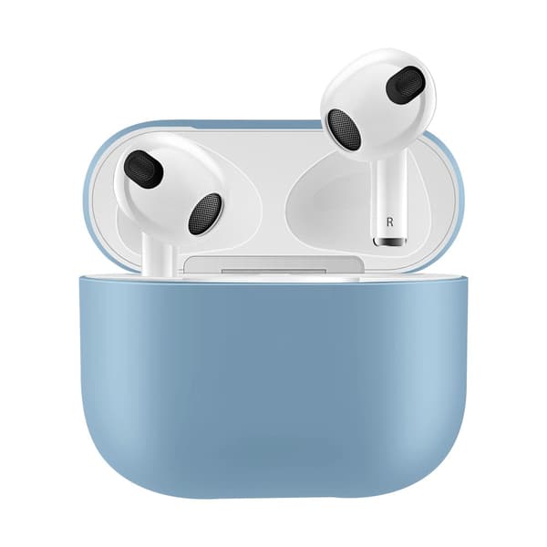 Silikonskal Apple AirPods 3 Ljusblå