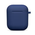 Miniatyrbild 2 av 6: Silikonskal Med Karbinhake Apple AirPods Mörkblå