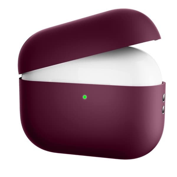 Silikonskal Apple AirPods Pro 2 Mörkröd