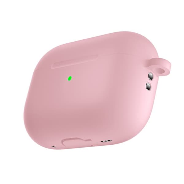 Silikonskal Med Karbinhake Apple AirPods Pro 2 Rosa