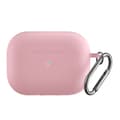 Miniatyrbild 2 av 5: Silikonskal Med Karbinhake Apple AirPods Pro 2 Rosa