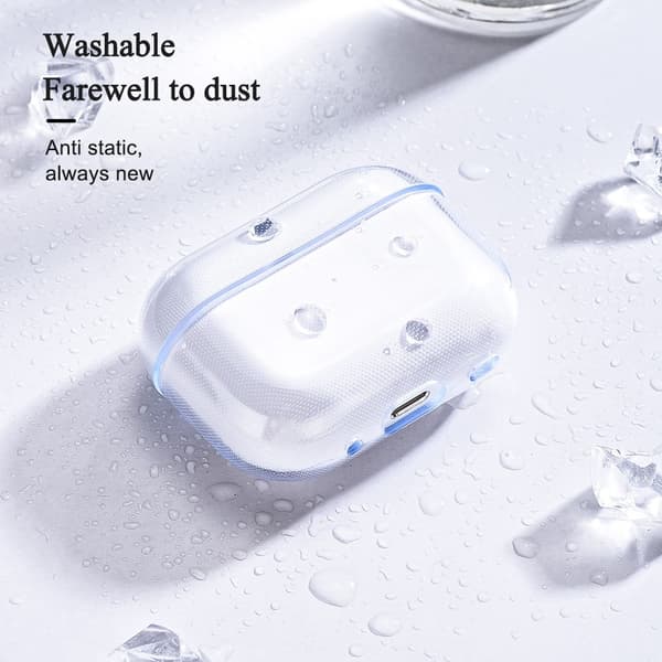 Skal Apple AirPods Pro 2 TPU Transparent