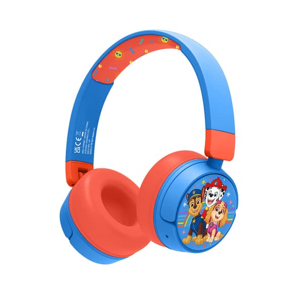PAW PATROL Høretelefoner On-Ear Junior Trådløs 85dB/95dB Paw Patrol