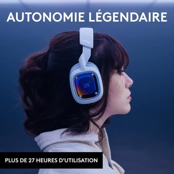 Trådlös spelhjälm - Astro - A30 - för PS, PC, Mobile - White
