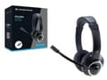 Miniatyrbillede 3 af 3: Conceptronic POLONA02B - Headset - on-ear - kablet - 3,5 mm stik - sort (POLONA02B)