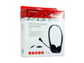 Miniatyrbillede 4 af 4: Udstyr Headset Jack 245304 Stereo headset med mute/1,8m kabel/sort