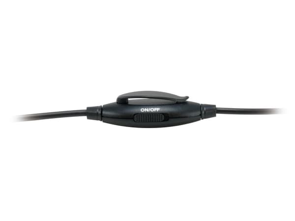 Udstyr Headset Jack 245304 Stereo headset med mute/1,8m kabel/sort