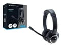 Miniatyrbild 3 av 3: Conceptronic POLONA02BA headsetjackkabel, mikrofon, volymkontroll. Stereo YK svart