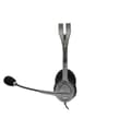 Miniatyrbild 3 av 8: Logitech H110 headset - Dubbel 3,5MM anslutning - Grå