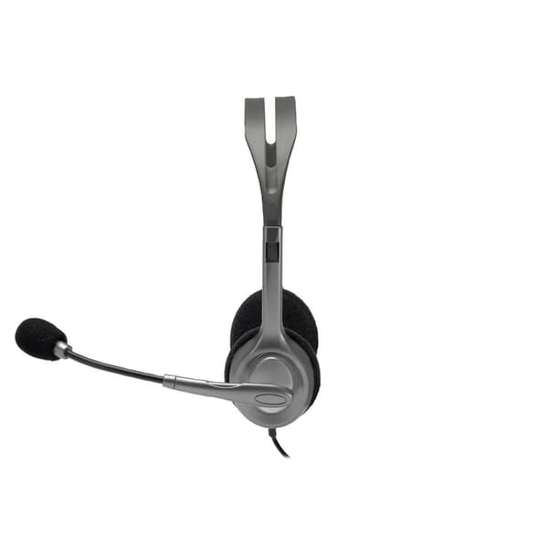 Logitech H110 headset - Dubbel 3,5MM anslutning - Grå