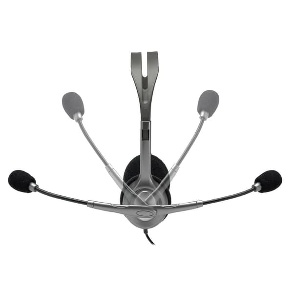 Logitech H110 headset - Dubbel 3,5MM anslutning - Grå