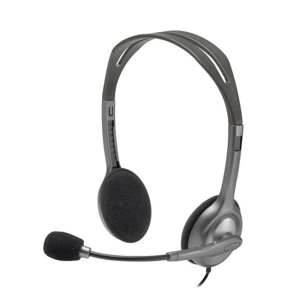 Logitech H110 headset - Dobbelt 3,5MM tilslutning - Grå