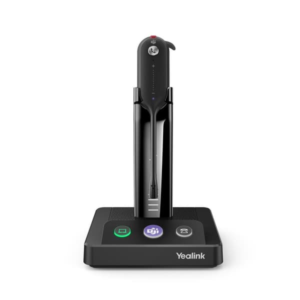 Yealink WH63 - För Microsoft Teams - Headset - i örat - DECT - trådlöst