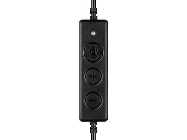 Sandberg 126-30 Hörlurar/Headset Trådbundet Pannband Office/Call Center USB Typ-A Svart