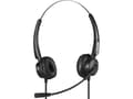 Miniatyrbild 1 av 8: Sandberg 126-30 Hörlurar/Headset Trådbundet Pannband Office/Call Center USB Typ-A Svart