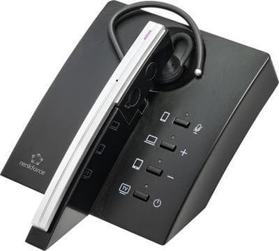 Renkforce RF-WE-510 Headset Bluetooth® trådlöst in-ear svart (RF-4754994)