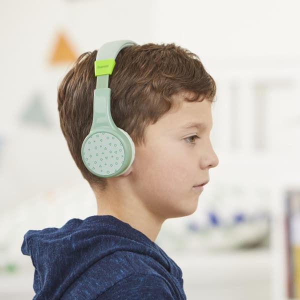 Hama Teens Guard Hörlurar Trådlöst pannband Samtal/Musik Bluetooth Grön - Mint Color (00184112)
