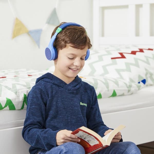 Hama Teens Guard-hovedtelefoner Trådløse hovedbåndopkald/musik Bluetooth Blå (00184111)