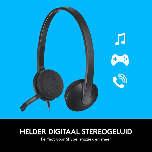 Logitech H340 - USB-headset