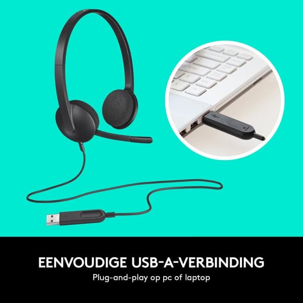 Logitech H340 - USB-headset