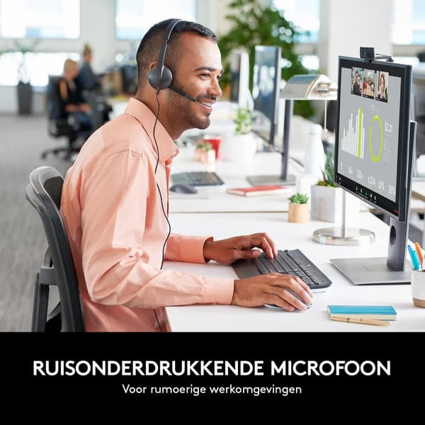 Logitech H340 - USB-headset
