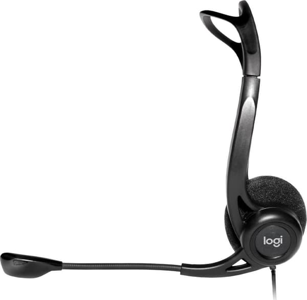Logitech 960 - PC Stereo Headset - USB - Sort